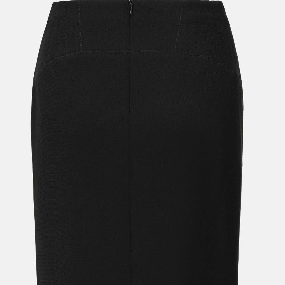 The close back view reveals a plain waistband above a smoothly shaped upper section.